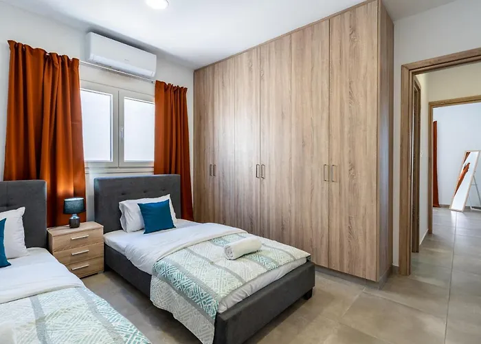 Olive 2-bedroom In Lägenhet Larnaca